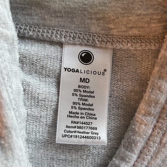 Yogalicious Comfy Cozy Pullover Lightweight Womens Medium - Picture 6 of 7